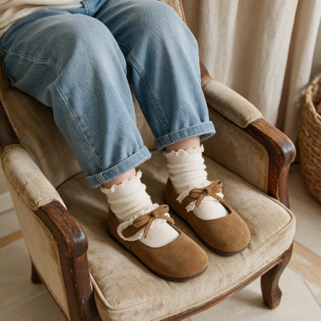 Pantofi de copii - Pantofi casual XA-2621khaki