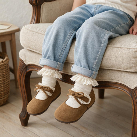 Pantofi de copii - Pantofi casual XA-2621khaki