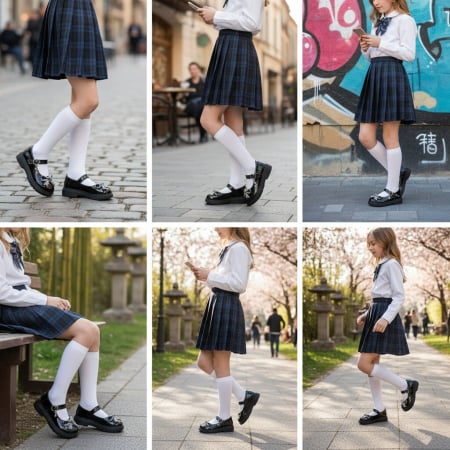 Copii - Pantofi casual XA-27-28negru