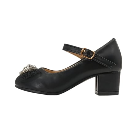 Pantofi de copii - Pantofi cu toc G6111.6211negru