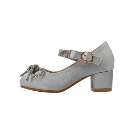 Pantofi de copii - Pantofi cu toc G6112.6212argintiu