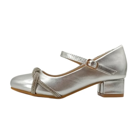 Copii - Pantofi cu toc G6120.6220argintiu
