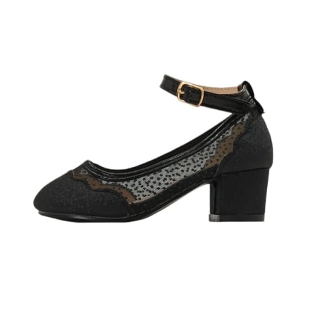 Pantofi de copii - Pantofi cu toc G7109.7209negru