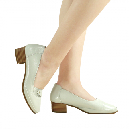 Pantofi cu toc - Pantofi cu toc PL-297argintiu