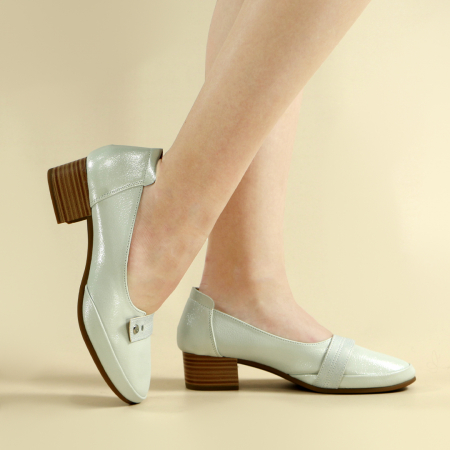 Pantofi cu toc - Pantofi cu toc PL-296argintiu