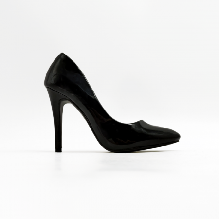 Pantofi cu toc - Pantofi eleganti cu toc 10023negru