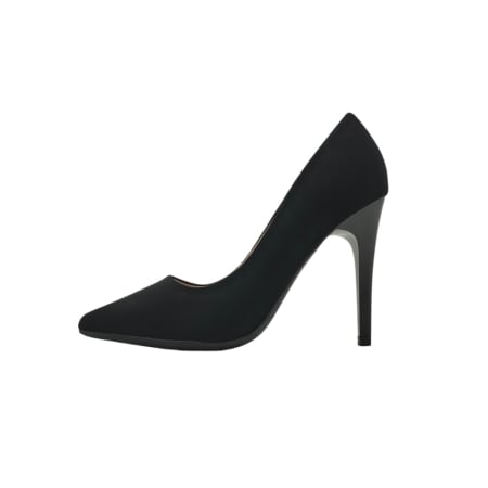 Damă - Pantofi eleganti cu toc 916-55Cnegru