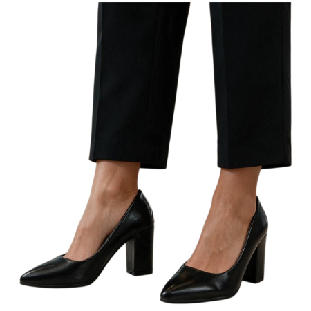 Damă - Pantofi eleganti cu toc 920-21BB