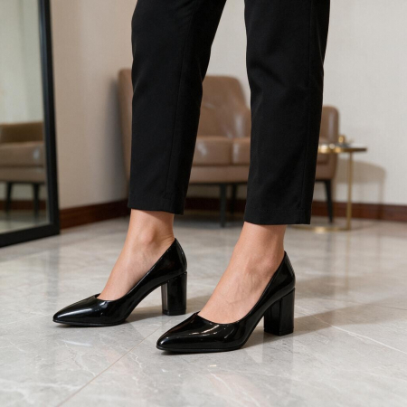 Pantofi eleganti cu toc 3008-8 [6]