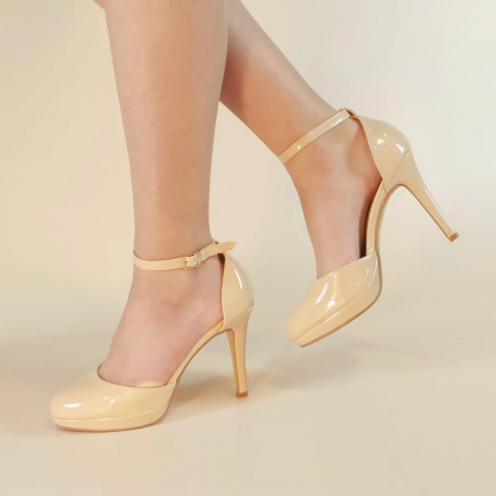 Pantofi cu toc - Pantofi eleganti cu toc 920-80Aroz