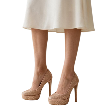 Pantofi cu toc - Pantofi eleganti cu toc 916-68