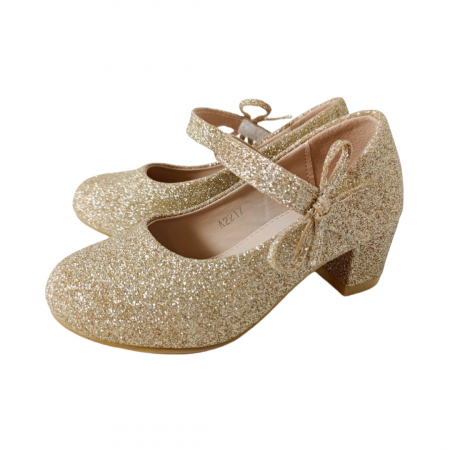 Pantofi de copii - Pantofi eleganti cu toc A2217