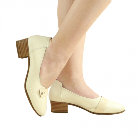 Pantofi cu toc - Pantofi cu toc PL-296bej