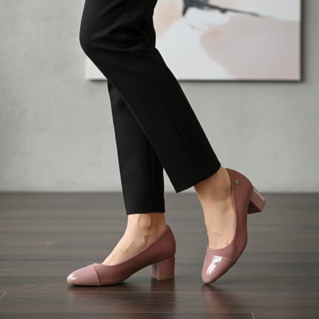Încălțăminte damă - Pantofi eleganti cu toc C-131
