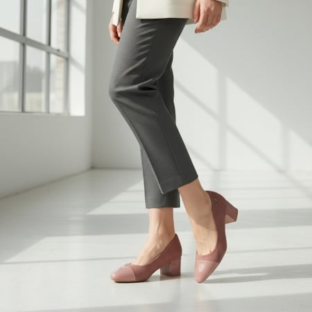 Încălțăminte damă - Pantofi eleganti cu toc C-131