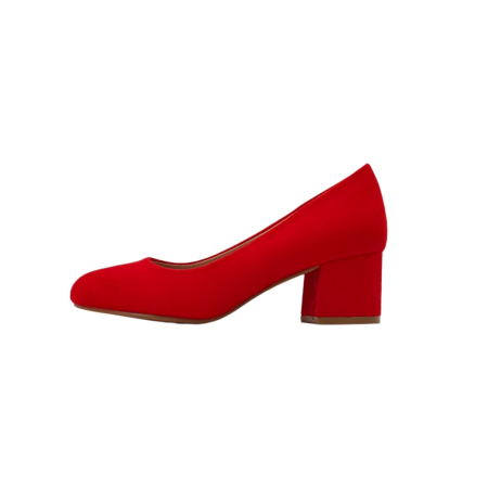 Pantofi cu toc - Pantofi eleganti cu toc A25-1970rosu