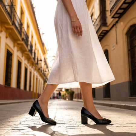 Pantofi eleganti cu toc C-104 [8]