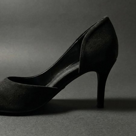 Pantofi eleganti cu toc FX-9negru [8]