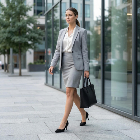 Pantofi eleganti cu toc FX-9negru [7]