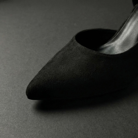 Damă - Pantofi eleganti cu toc FX-9negru