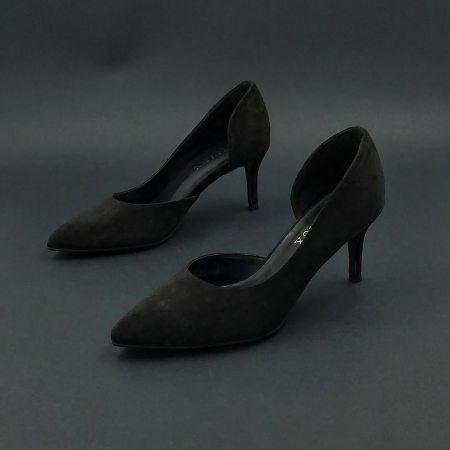 Pantofi eleganti cu toc FX-9negru [9]