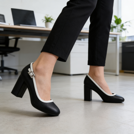 ÎNCĂLȚĂMINTE DAMĂ 39.99 - Pantofi eleganti cu toc FX-1