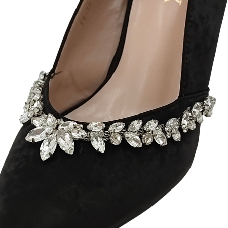 Pantofi eleganti cu toc FX-10negru [6]