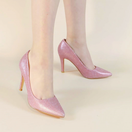 Pantofi cu toc - Pantofi eleganti cu toc NR66Vroz