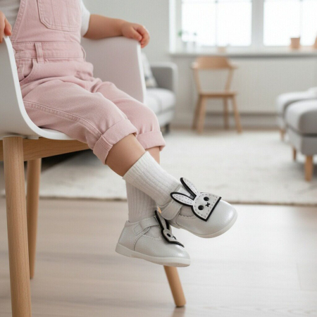 Încălțăminte copii - Pantofi F-10argintiu