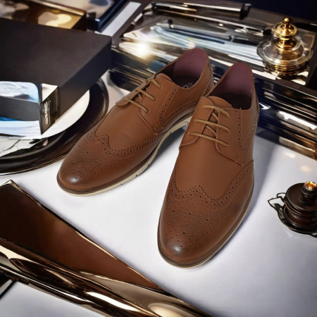 Pantofi de bărbați - Pantofi office stil Oxford 5G622