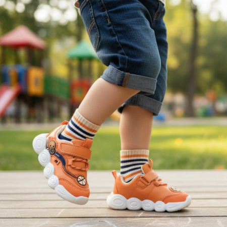 Pantofi sport de copii - Pantofi sport 023portocaliu