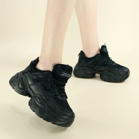 Pantofi sport de damă - Pantofi sport W33-3negru