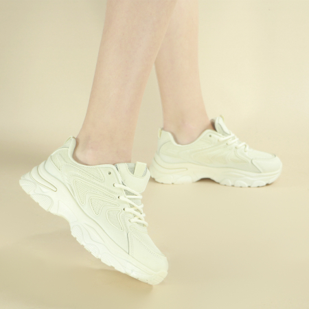 Pantofi sport de damă - Pantofi sport 18-18bej
