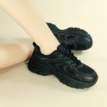 Pantofi sport de damă - Pantofi sport 18-18negru
