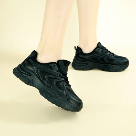 Pantofi sport de damă - Pantofi sport 18-18negru
