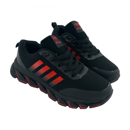 Pantofi sport - Pantofi sport A0915negru/rosu