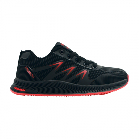 Pantofi sport de damă - Pantofi sport A0916negru/rosu