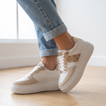 Damă - Pantofi sport B066sampanie