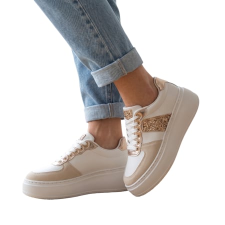 Damă - Pantofi sport B066sampanie