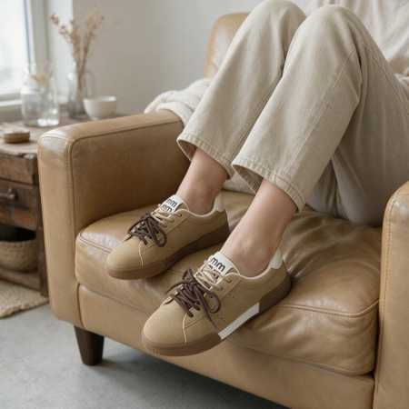 Damă - Pantofi sport B25-2515camel