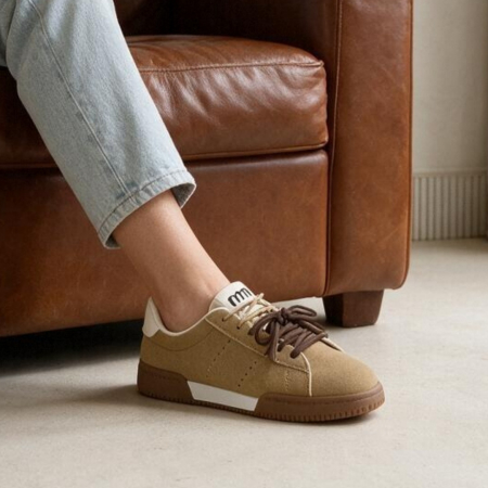 Damă - Pantofi sport B25-2515camel