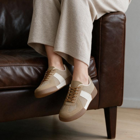 Damă - Pantofi sport B25-2516camel
