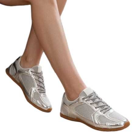 Damă - Pantofi sport B25-2517argintiu