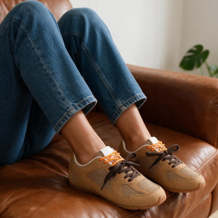 Damă - Pantofi sport B25-2517camel