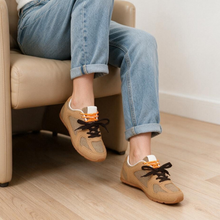 Damă - Pantofi sport B25-2517camel