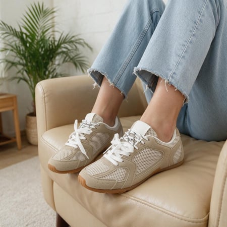 Damă - Pantofi sport B25-2517khaki
