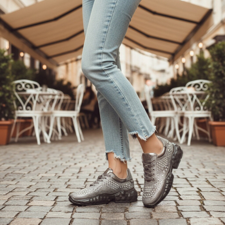 Pantofi sport de damă - Pantofi sport B26negru