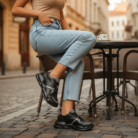 ÎNCĂLȚĂMINTE DAMĂ 39.99 - Pantofi sport BG-328gri