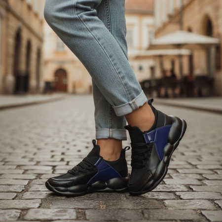 ÎNCĂLȚĂMINTE DAMĂ 39.99 - Pantofi sport BG-330albastru