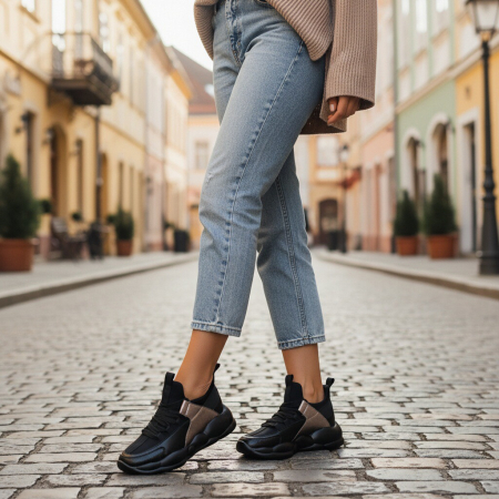 ÎNCĂLȚĂMINTE DAMĂ 39.99 - Pantofi sport BG-330gri